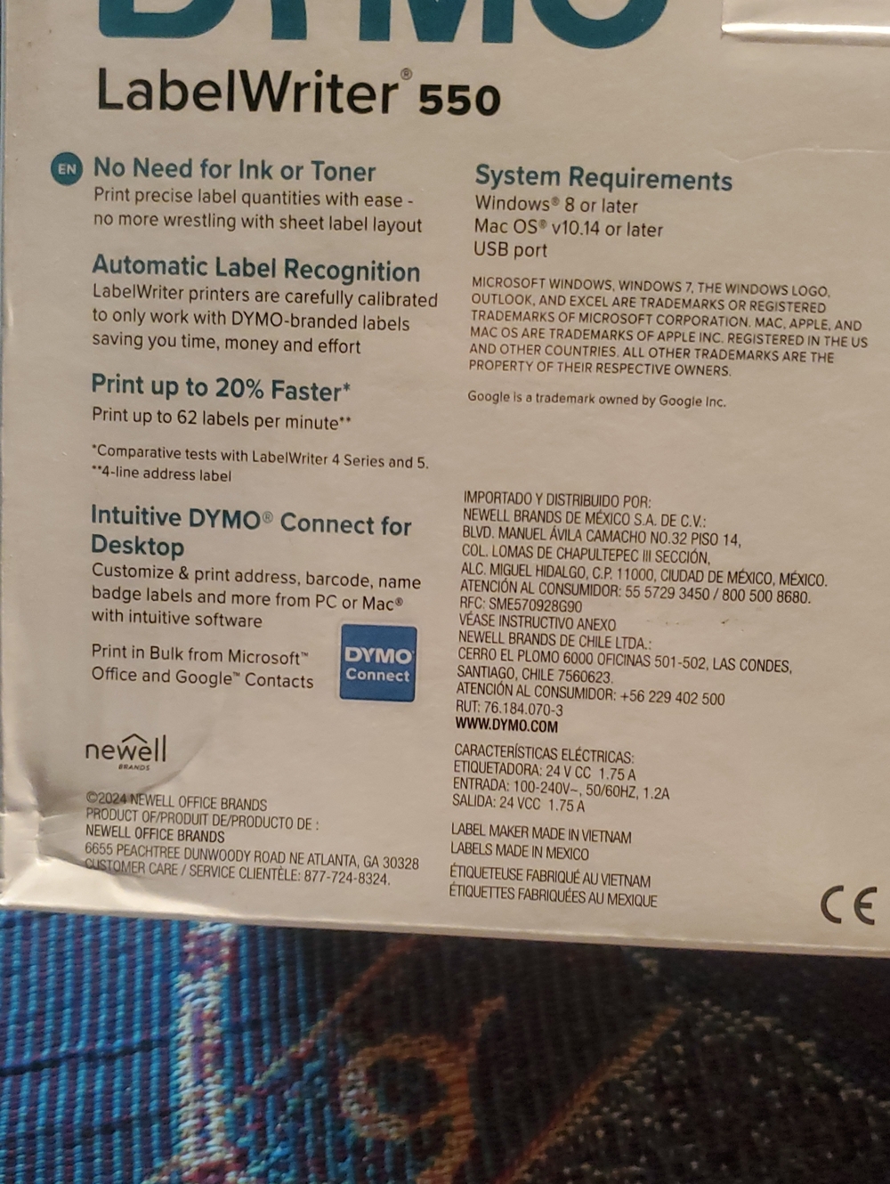 DYMO LabelWriter 550 Label Printer NIB - Picture 5 of 5